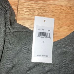 Splendid Wynona tiered maxi dress - size s - granite grey - NWT